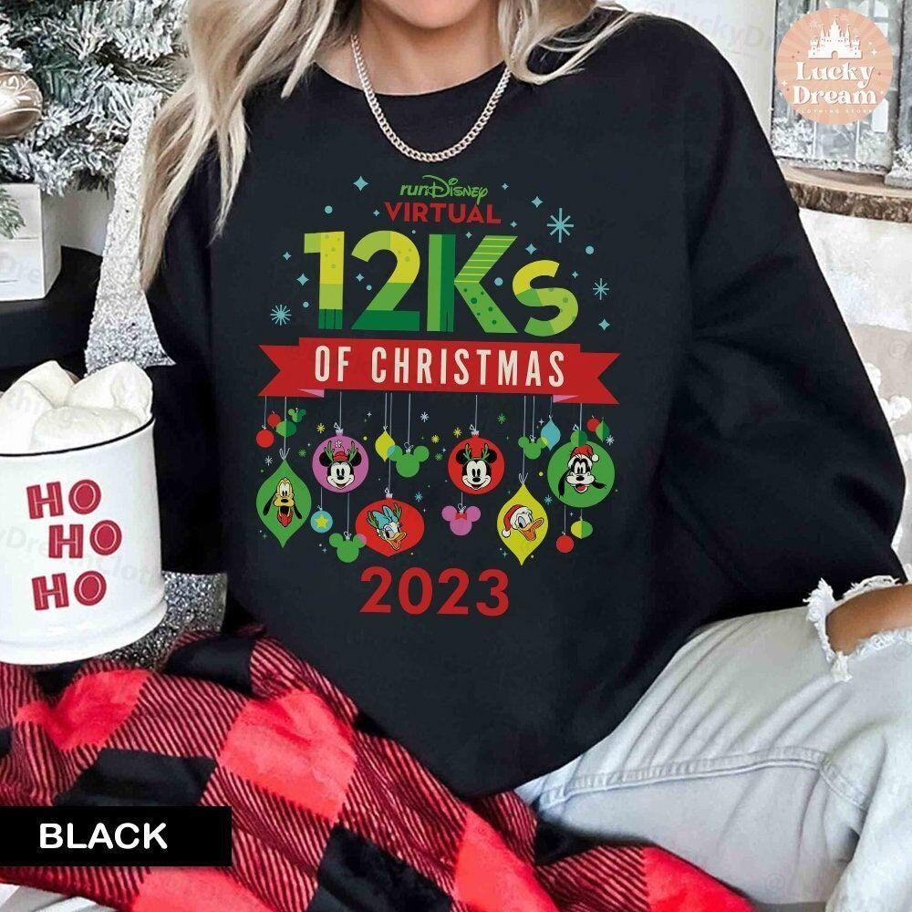 Rundisney Virtual 12ks Of Christmas Vuitino Shirt